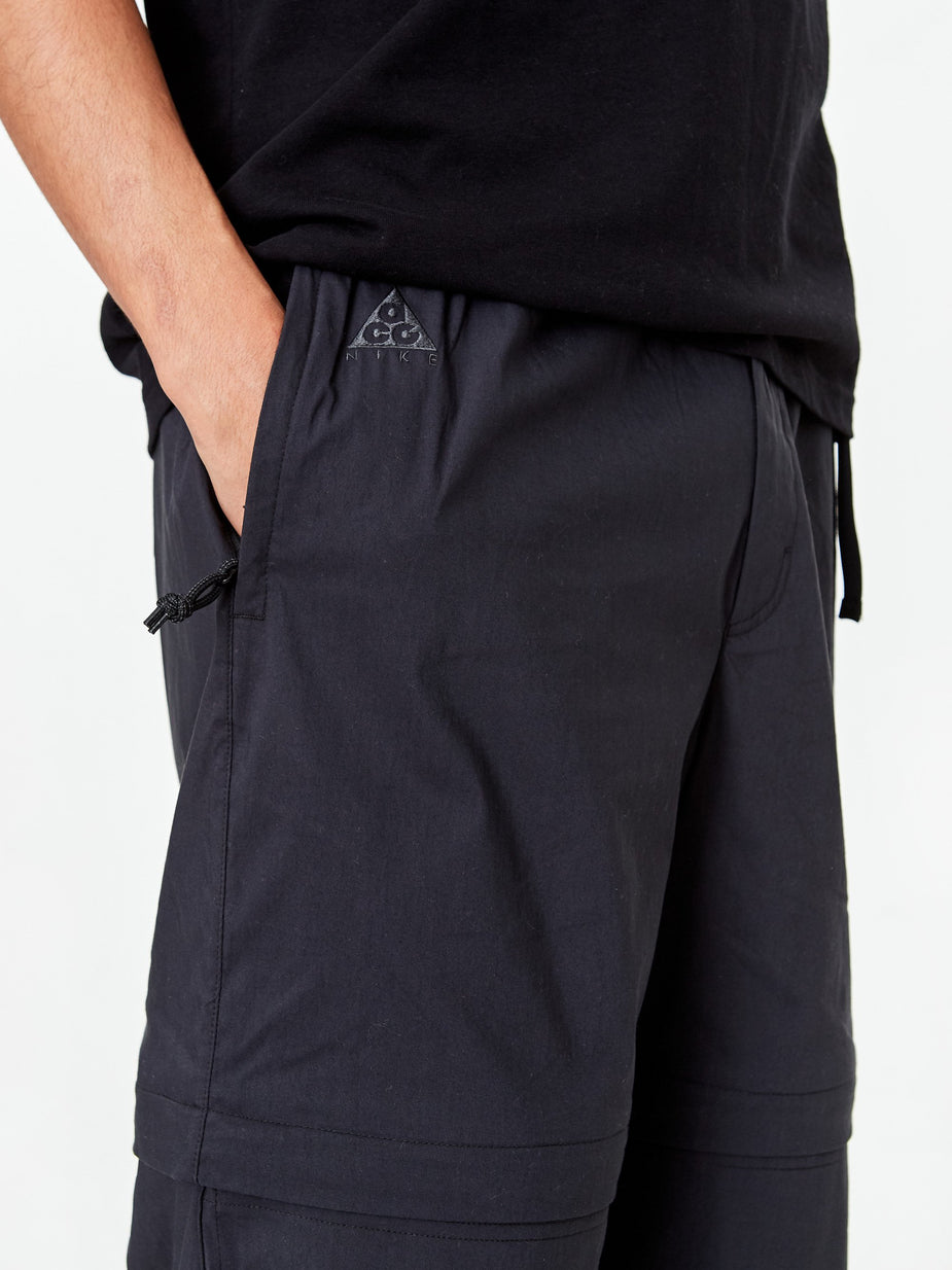 Nike Nike ACG Convertible Pant - Black/Black/Neptune Green - Black
