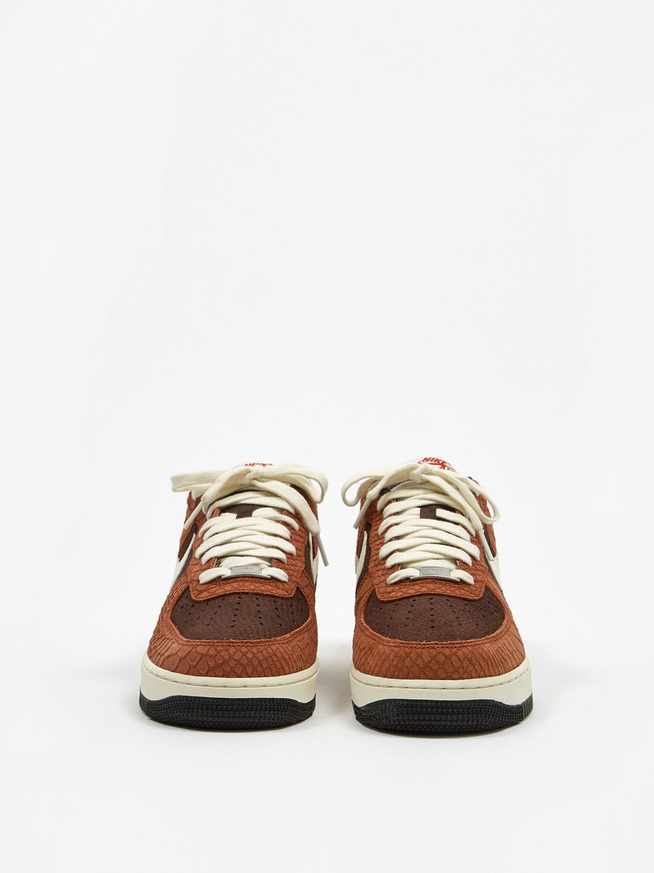 Nike Nike Air Force 1 Premium - Red Bark/Sail/Earth/Red - Red
