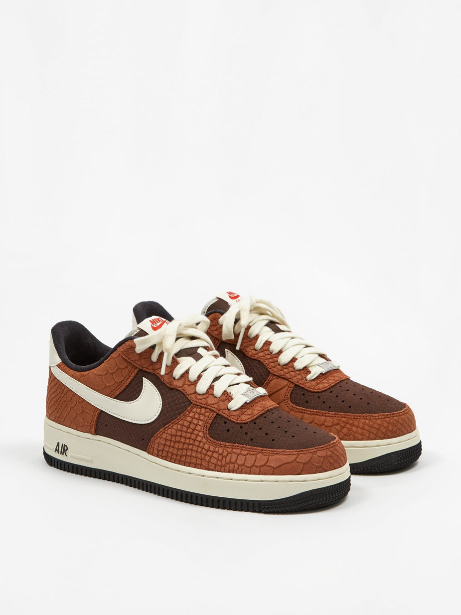 Nike Nike Air Force 1 Premium - Red Bark/Sail/Earth/Red - Red
