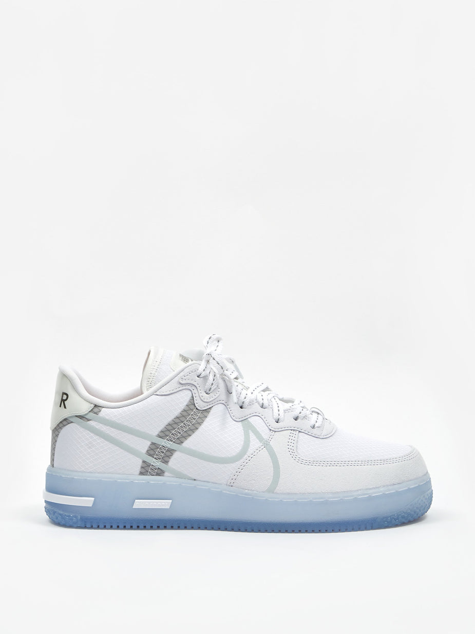 Nike Nike Air Force 1 React - White/Light Bone-Sail-Rush Coral - White