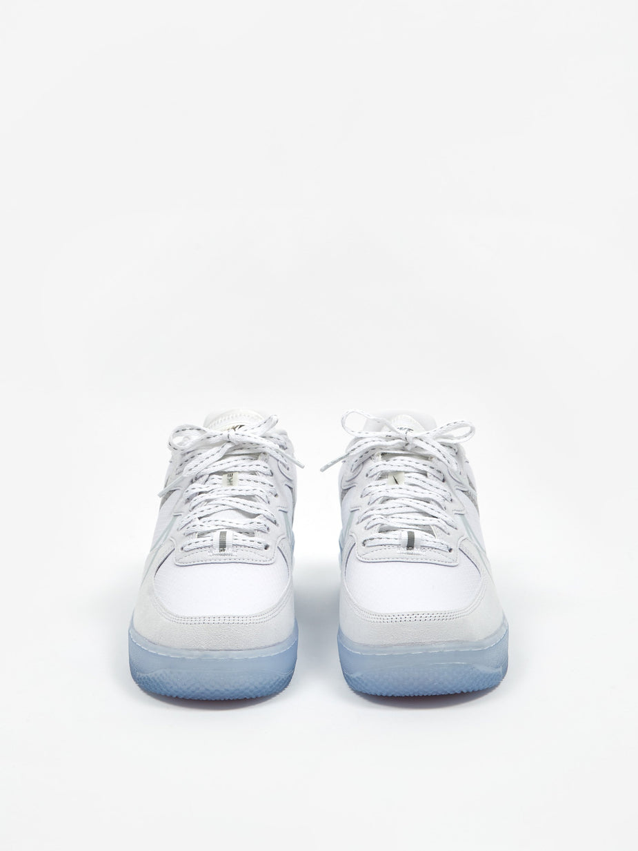 Nike Nike Air Force 1 React - White/Light Bone-Sail-Rush Coral - White