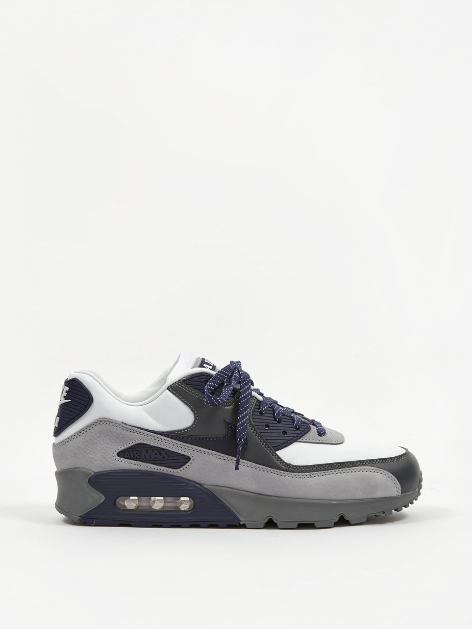 Nike Nike Air Max 90 - White/Neutral/Indigo/Smoke Grey - White