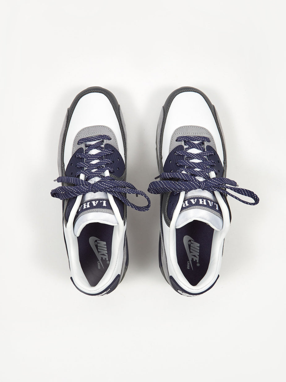 Nike Nike Air Max 90 - White/Neutral/Indigo/Smoke Grey - White