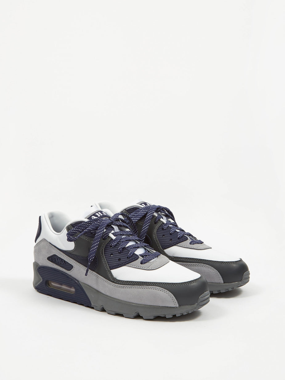 Nike Nike Air Max 90 - White/Neutral/Indigo/Smoke Grey - White