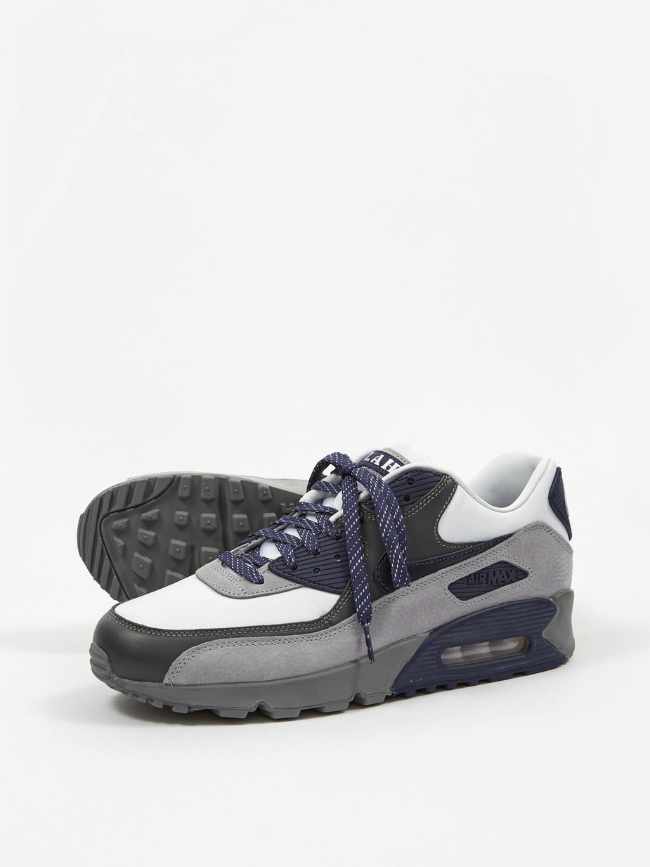 Nike Nike Air Max 90 - White/Neutral/Indigo/Smoke Grey - White