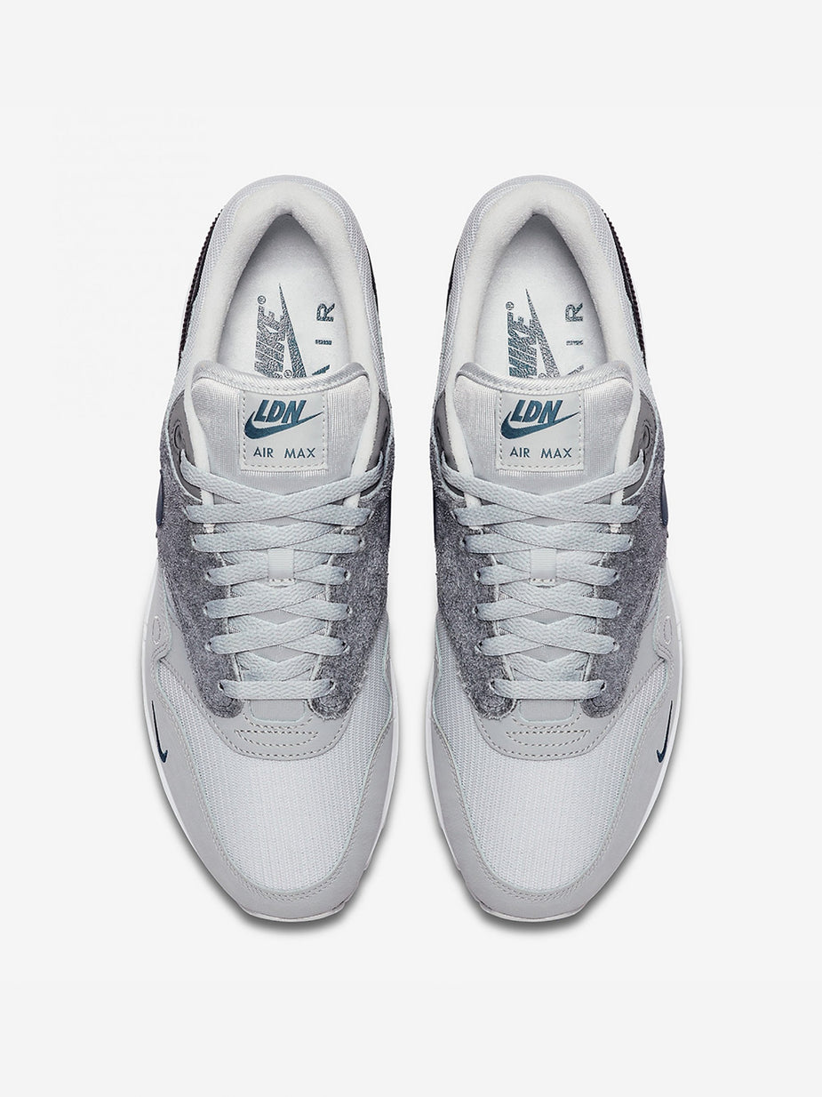 Nike Nike Air Max 1 London - Grey/Blue/Smoke Grey - Blue