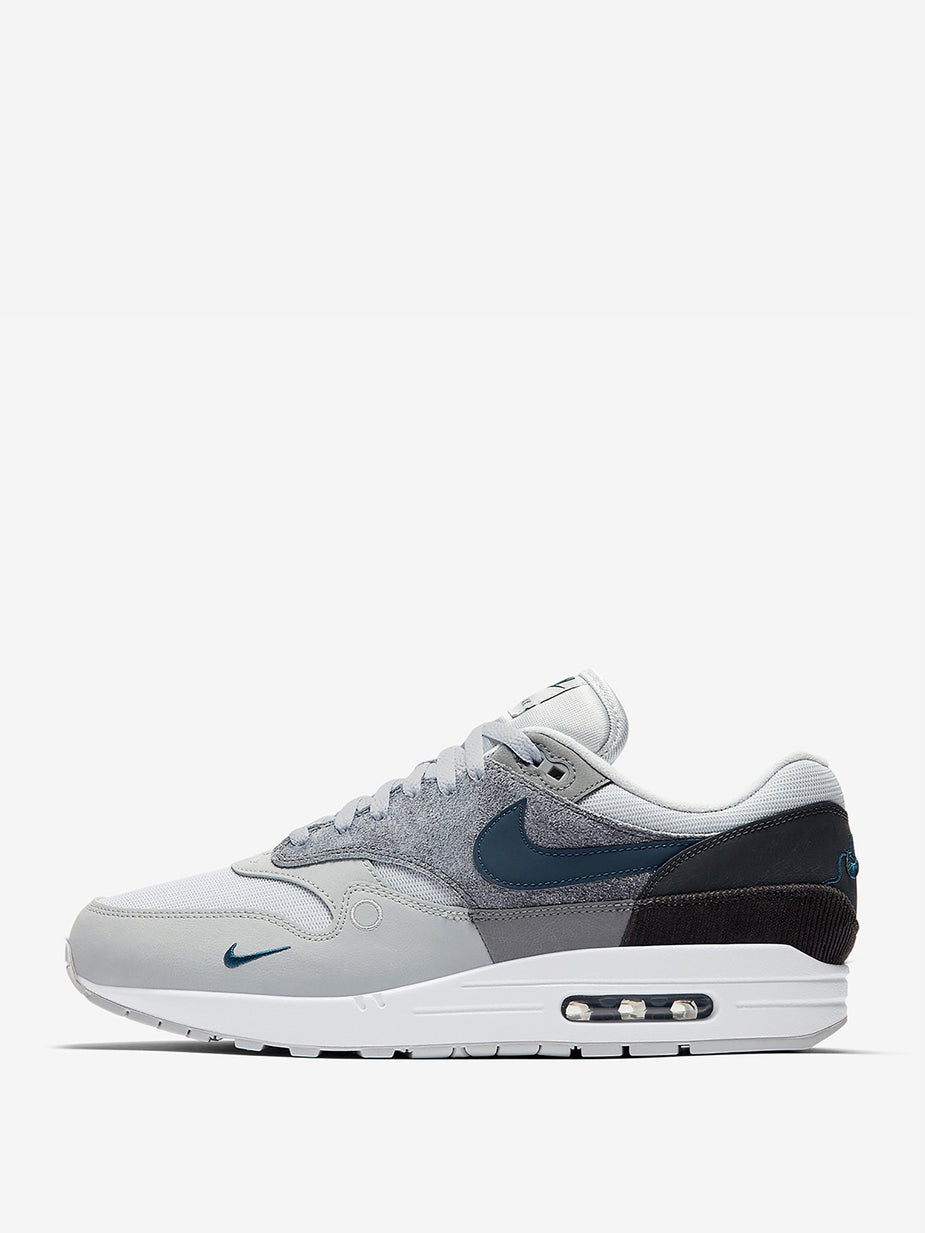 Nike Nike Air Max 1 London - Grey/Blue/Smoke Grey - Blue