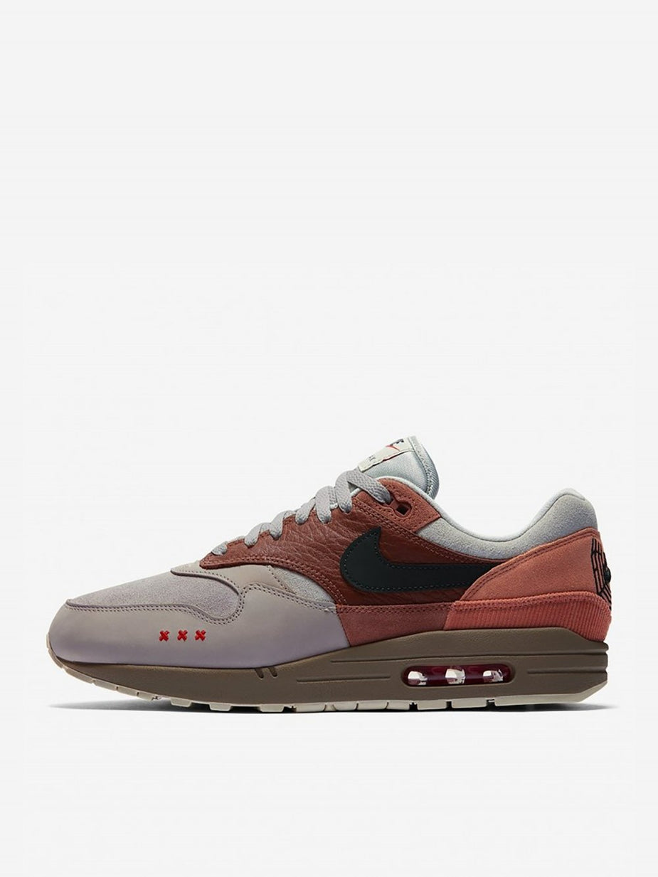 Nike Nike Air Max 1 Amsterdam - Red/Khaki/Terra Blush/Peach - Red