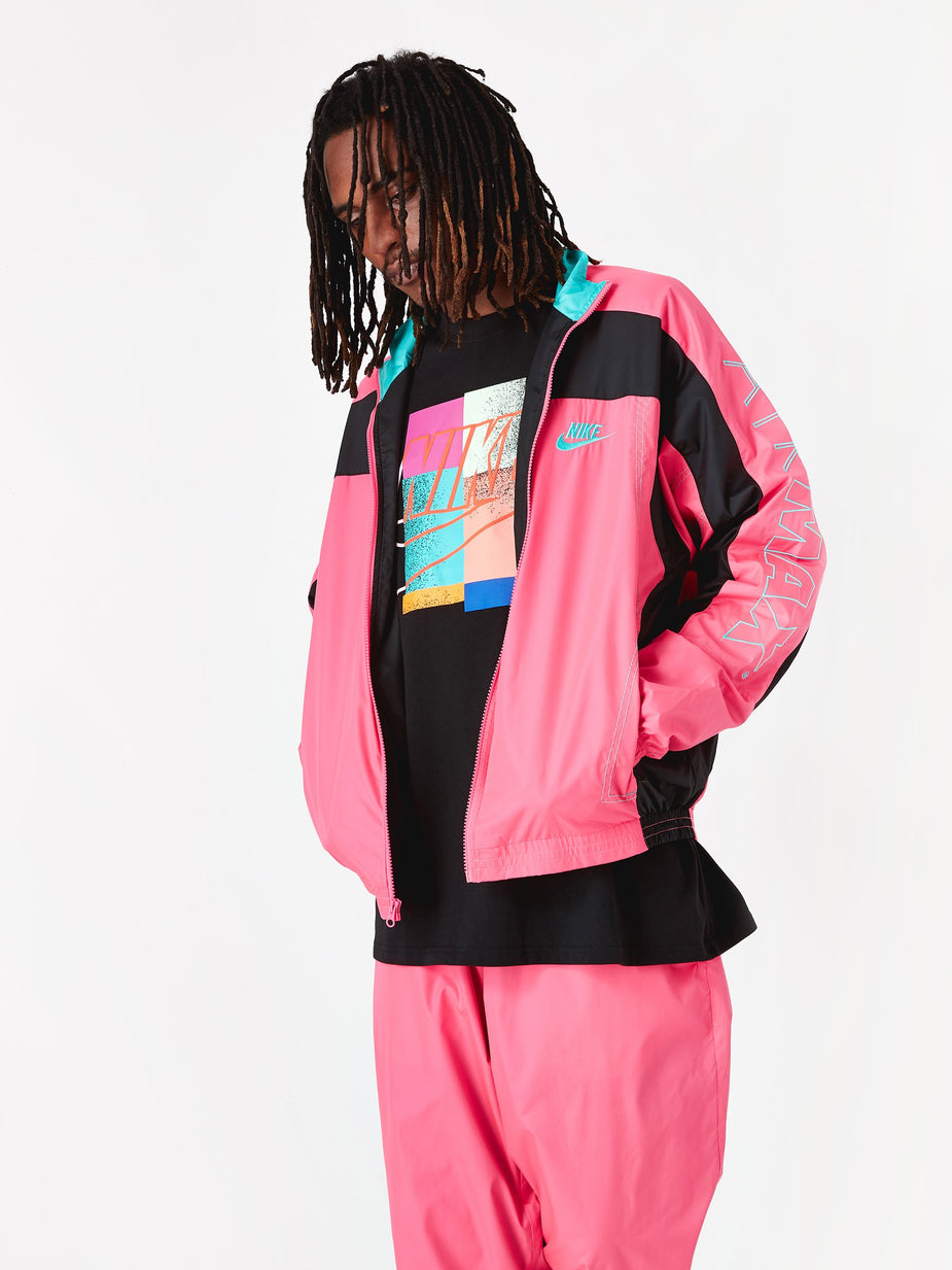 Nike Nike x Atmos Track Jacket - Hyper Pink/Black/Hyper Jade - Pink