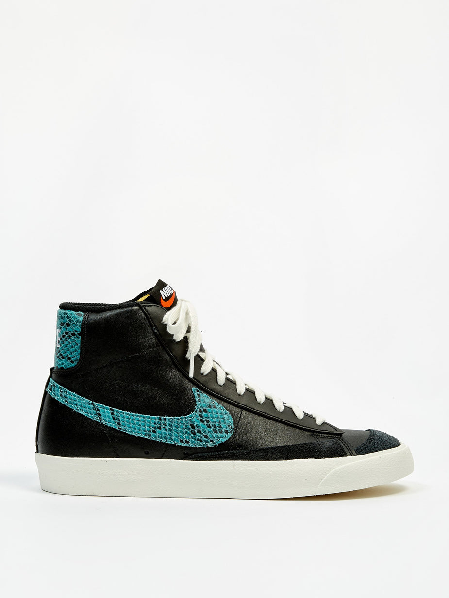 Nike Nike Blazer Mid 77 Vintage - Black/Light Aqua/Sail - Black