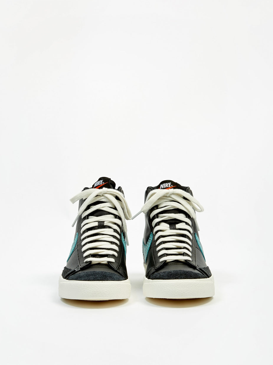 Nike Nike Blazer Mid 77 Vintage - Black/Light Aqua/Sail - Black