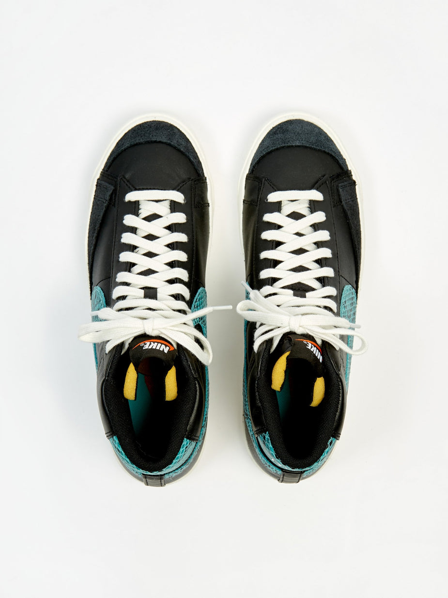 Nike Nike Blazer Mid 77 Vintage - Black/Light Aqua/Sail - Black