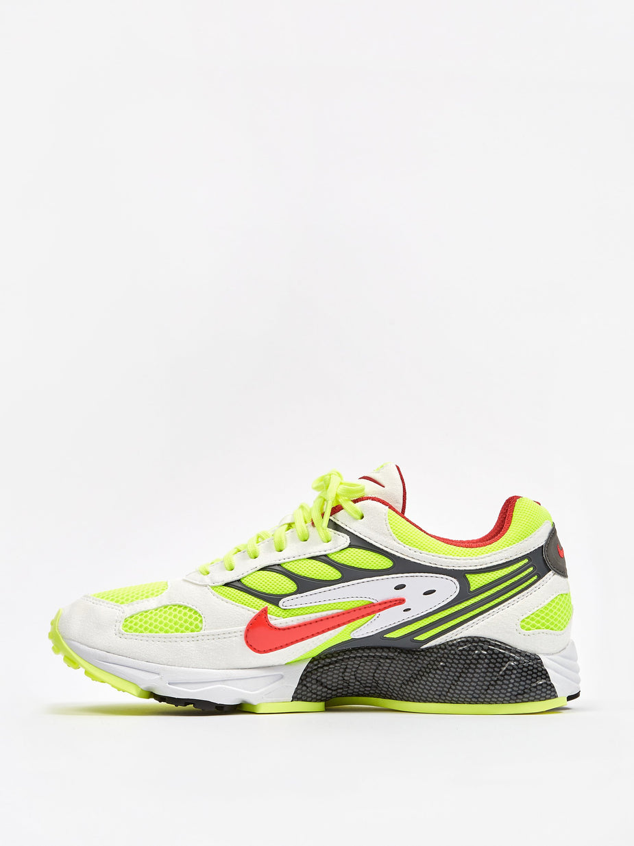 Nike Nike Air Ghost Racer - White/Red/Neon Yellow/Grey - Red