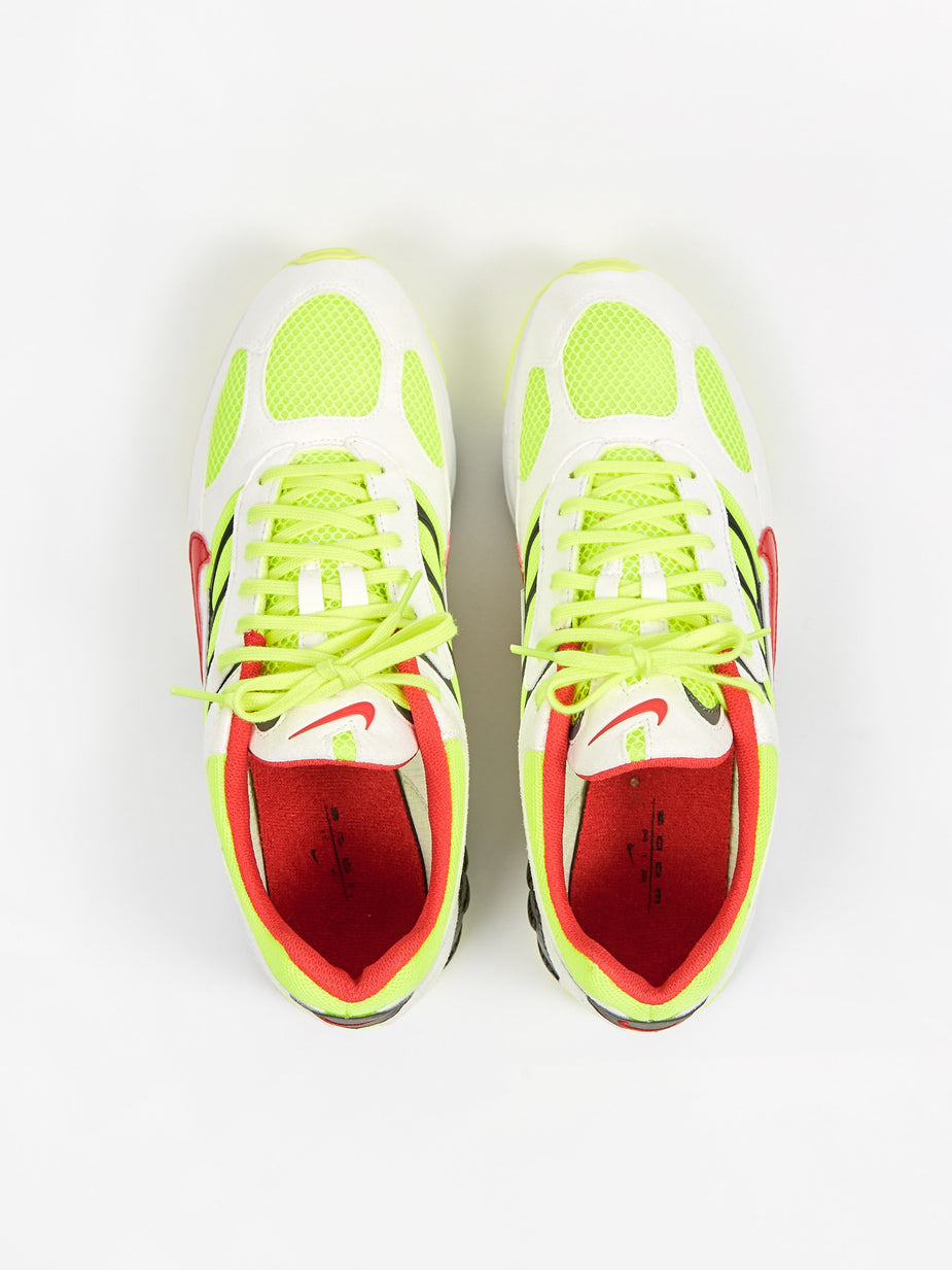 Nike Nike Air Ghost Racer - White/Red/Neon Yellow/Grey - Red