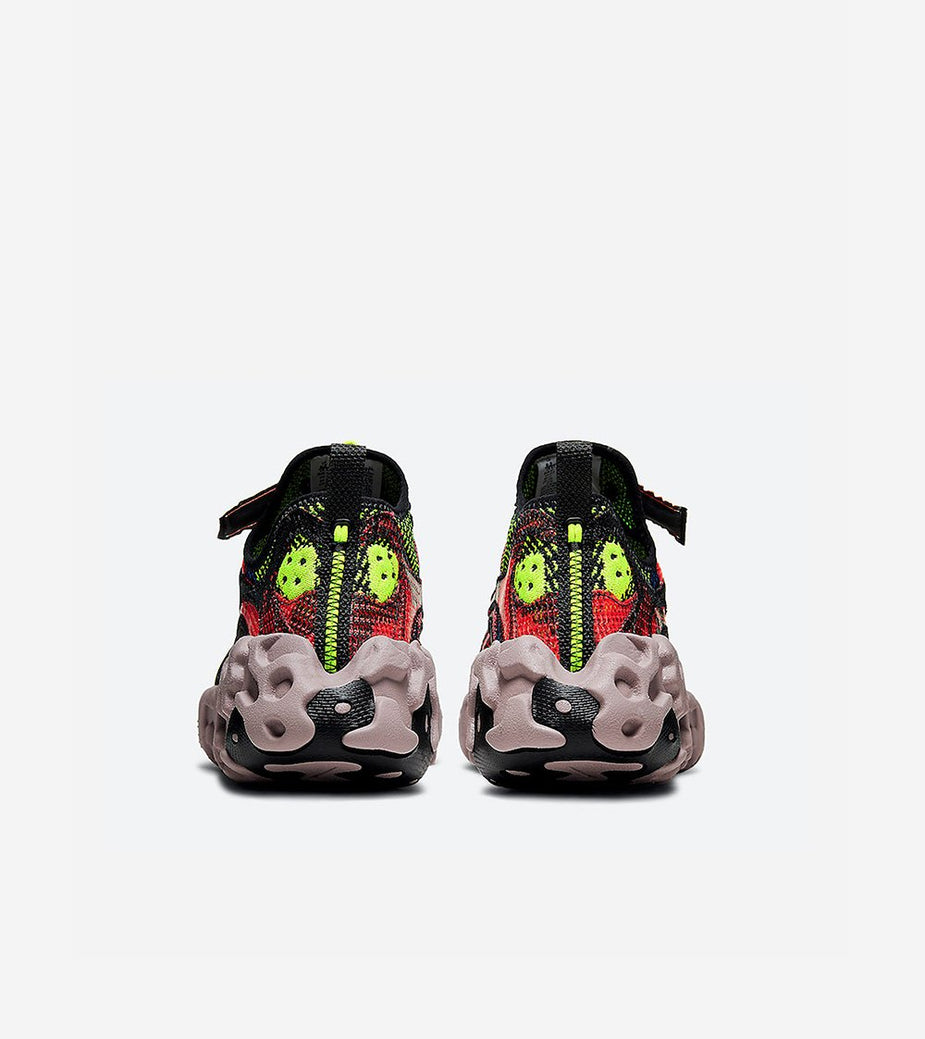 Nike Nike Overreact Flyknit ISPA - Black/Crimson/Volt/Mauve - Black