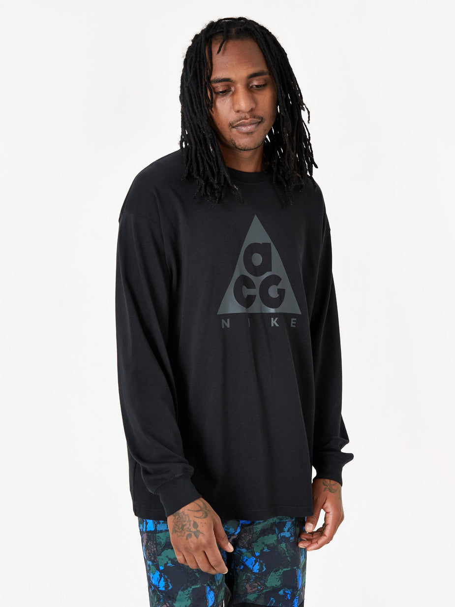 Nike Nike NRG ACG Logo Longsleeve T-Shirt - Black/Anthracite - Black