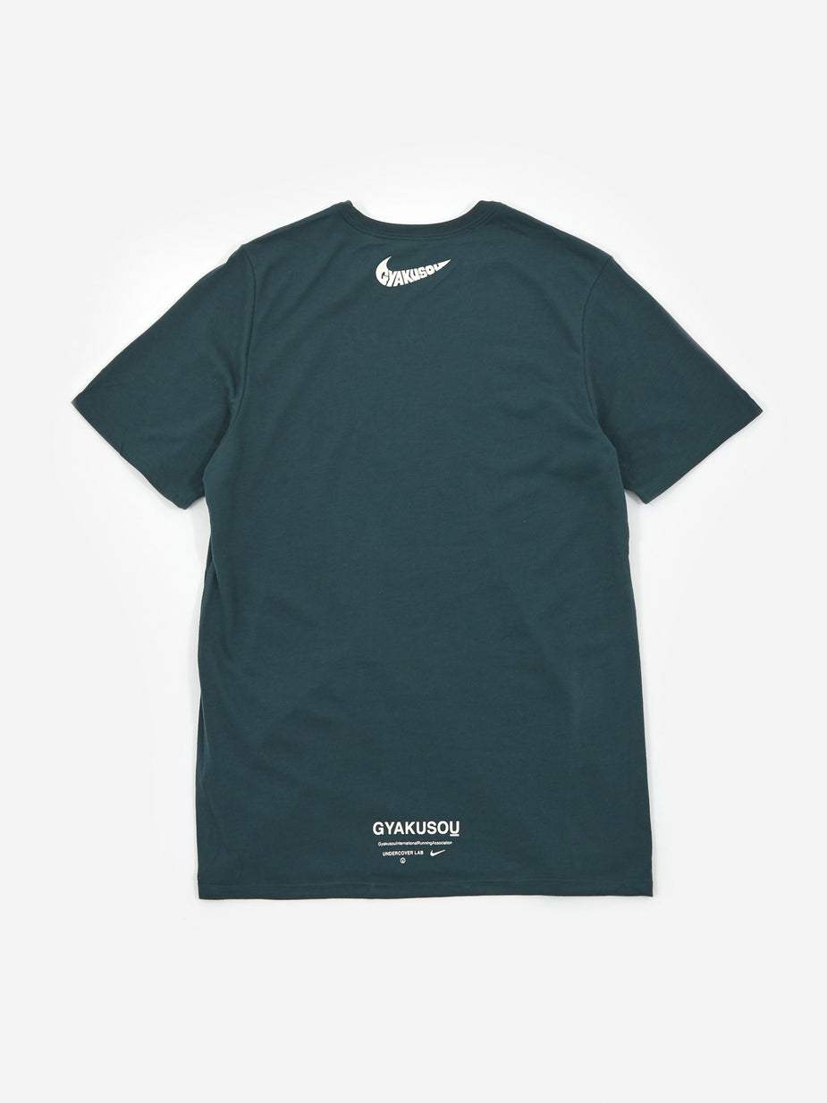 Nike Nike NRG Gyakusou Graphic T-Shirt - Deep Jungle/Sail - Multi