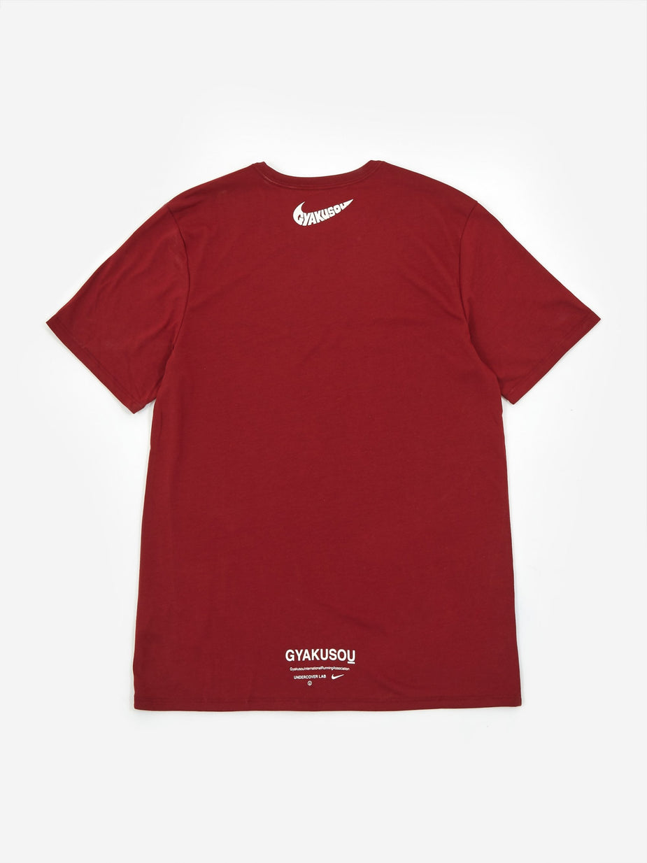 Nike Nike NRG Gyakusou Graphic T-Shirt - Team Red/Sail - Red