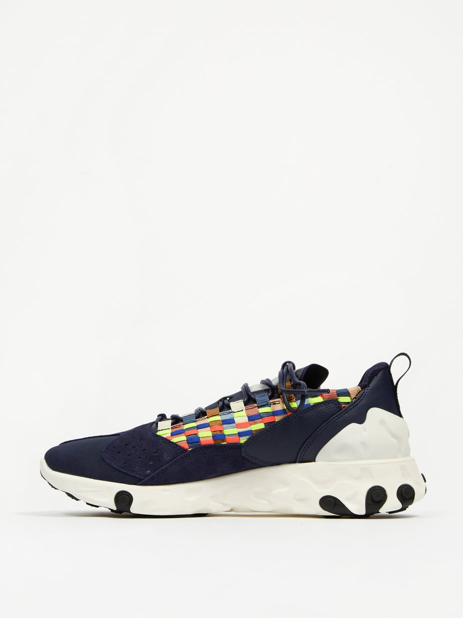 Nike Nike React Sertu - Blackened Blue/Black/Sail - Blue