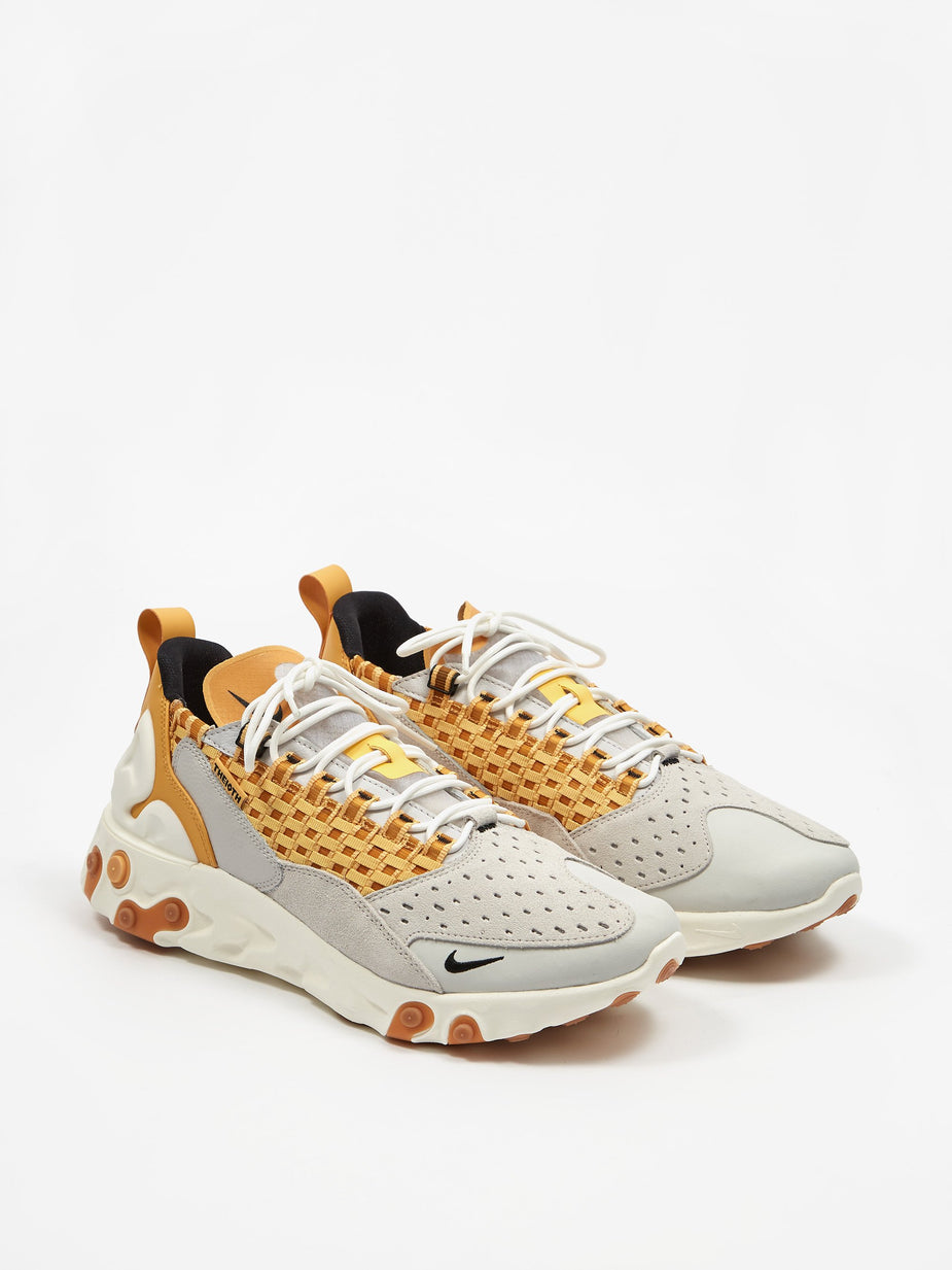 Nike Nike React Sertu - Grey/Black/Honeycomb - Black