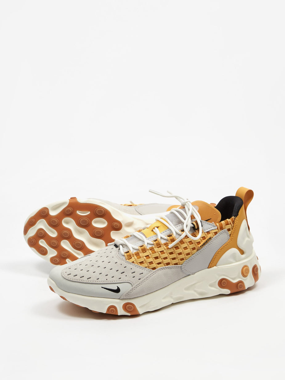 Nike Nike React Sertu - Grey/Black/Honeycomb - Black
