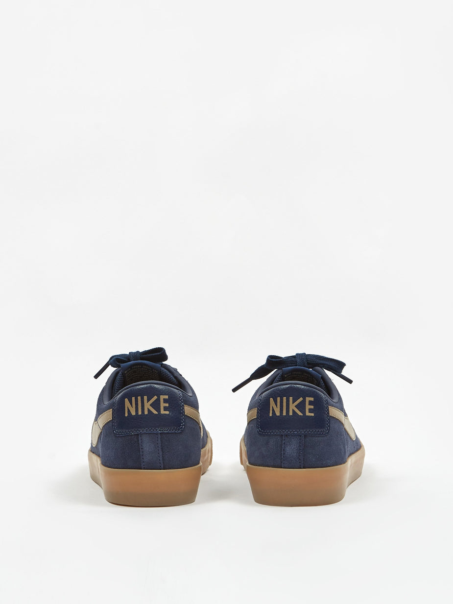 Nike Nike SB Blazer Low GT - Midnight Navy/Khaki - Blue