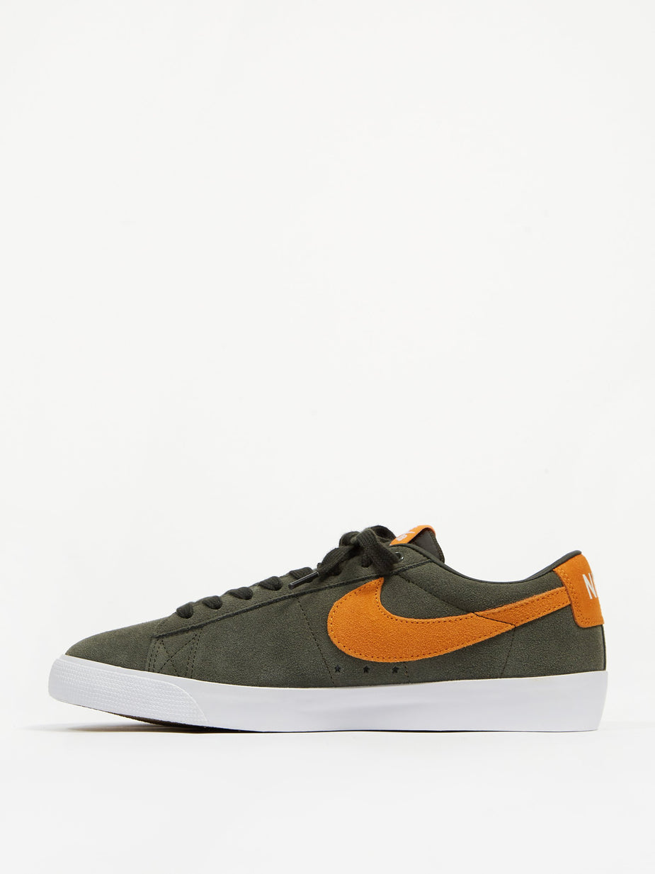 Nike Nike SB Blazer Low GT - equoia/Kumquat/White/Brown - Brown