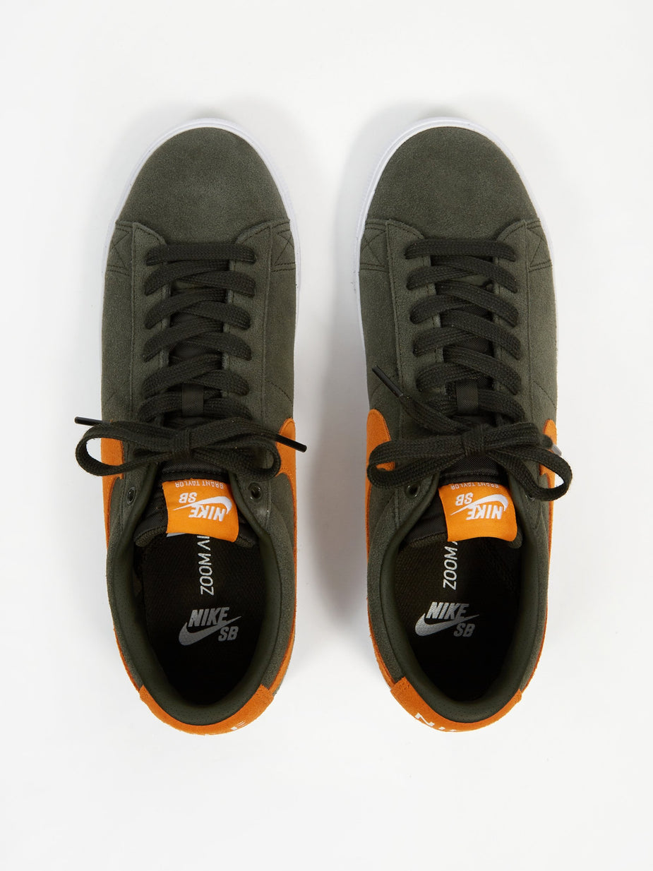 Nike Nike SB Blazer Low GT - equoia/Kumquat/White/Brown - Brown