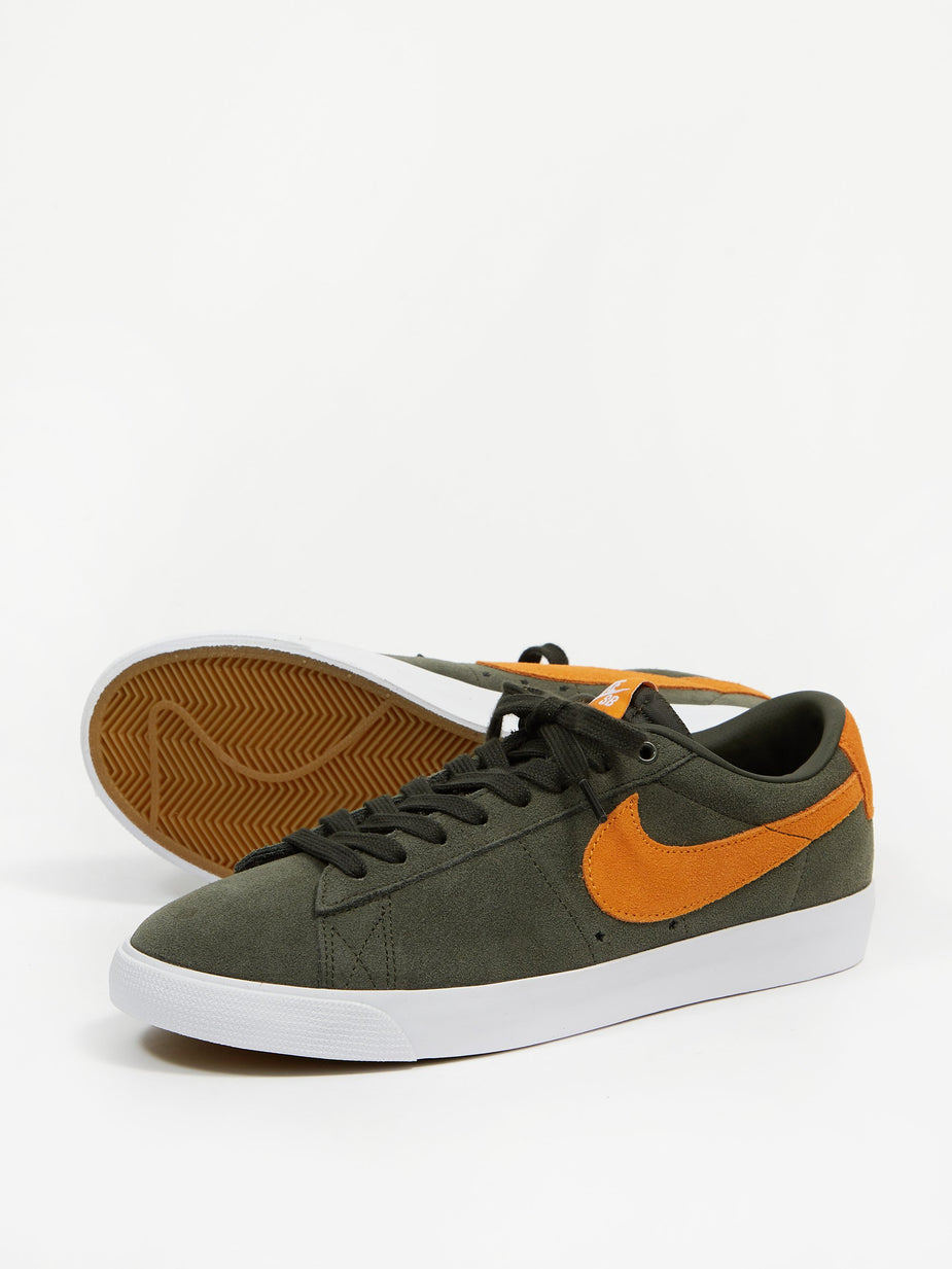 Nike Nike SB Blazer Low GT - equoia/Kumquat/White/Brown - Brown
