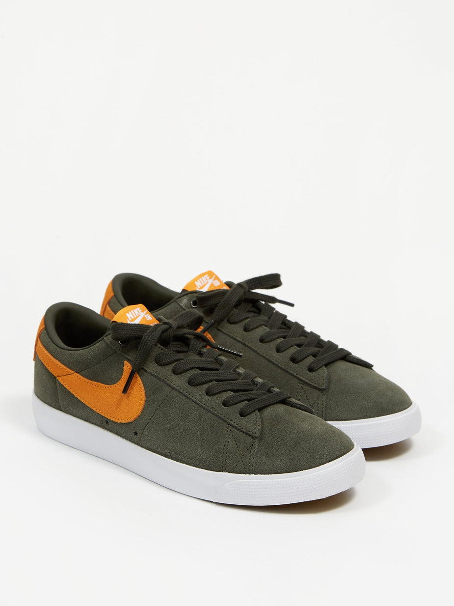 Nike Nike SB Blazer Low GT - equoia/Kumquat/White/Brown - Brown