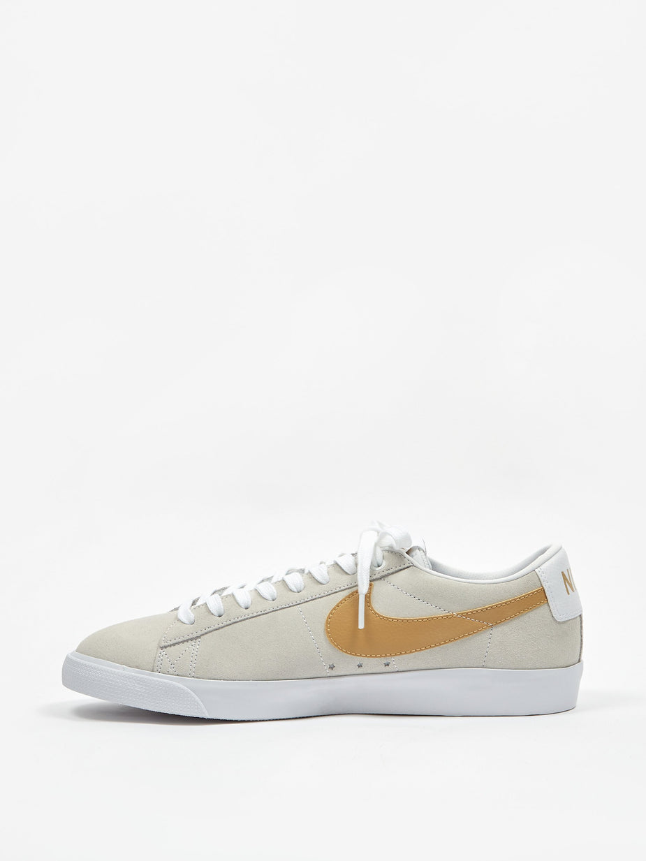 Nike Nike SB Blazer Low GT - White/Club Gold-White-Light Thistle - White