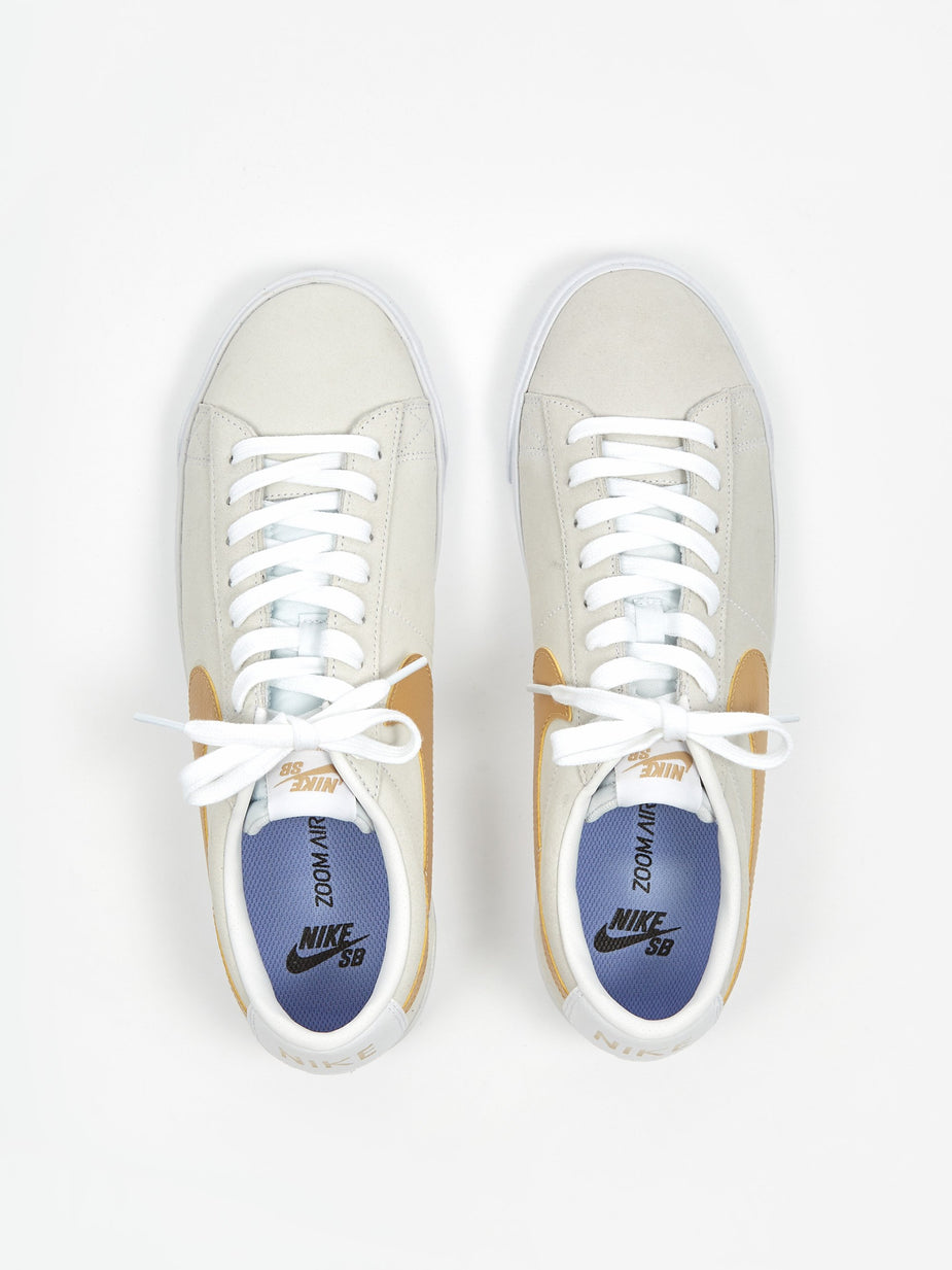 Nike Nike SB Blazer Low GT - White/Club Gold-White-Light Thistle - White
