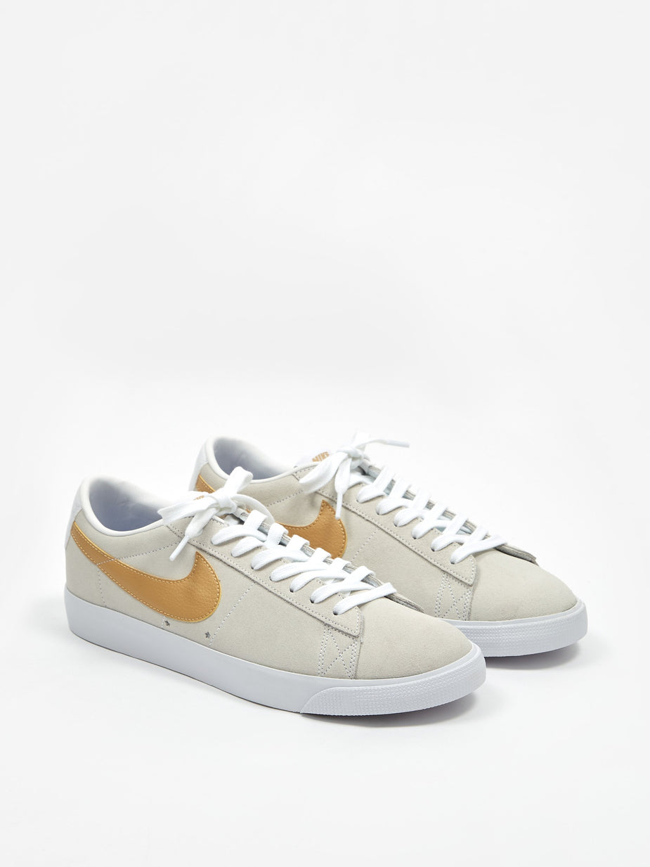 Nike Nike SB Blazer Low GT - White/Club Gold-White-Light Thistle - White