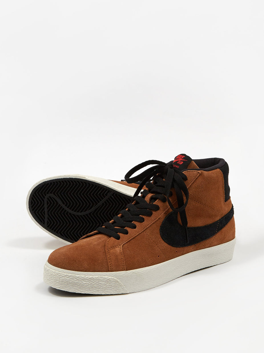 Nike Nike SB Zoom Blazer Mid - Light Tan/Black - Black