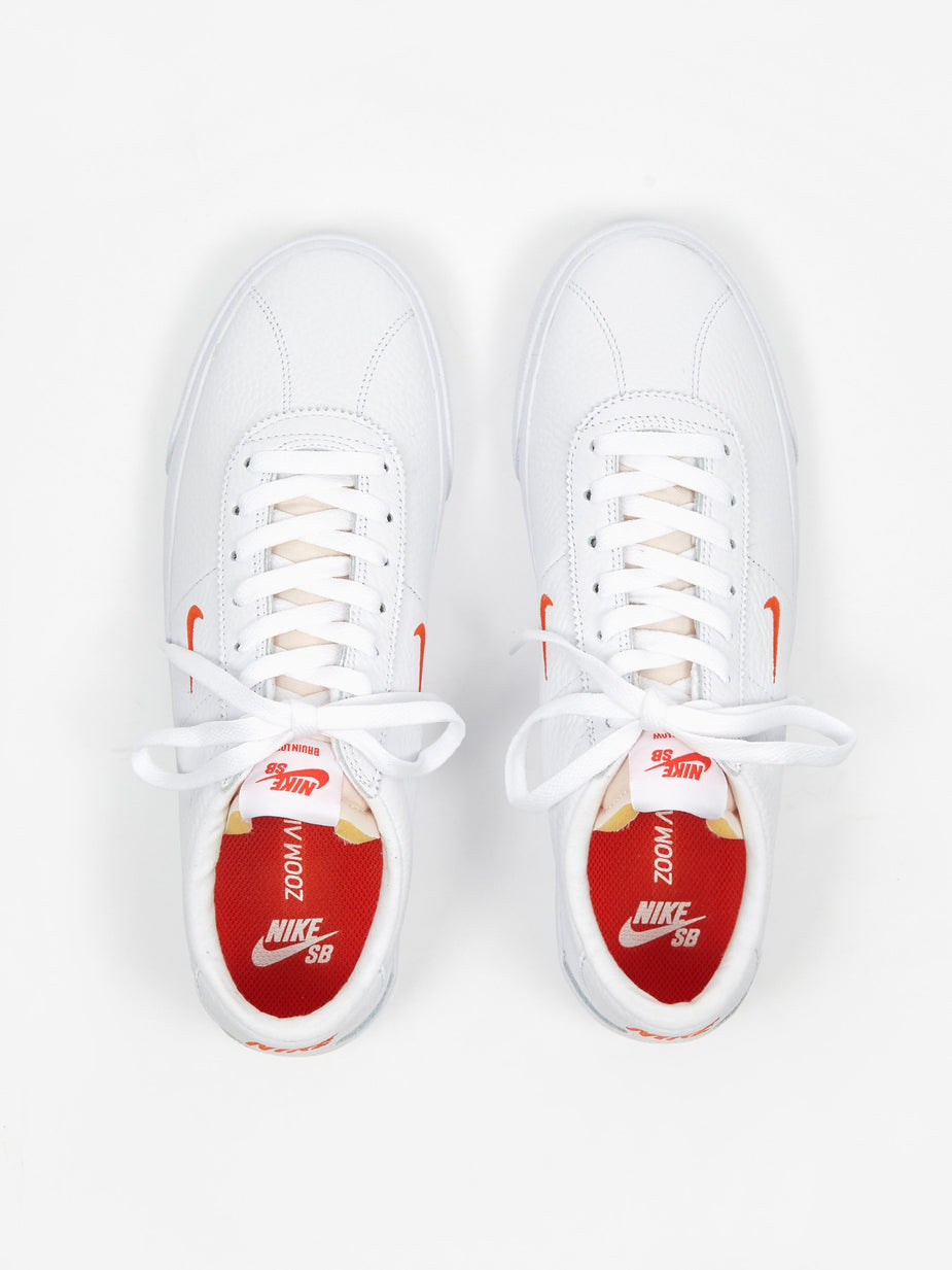 Nike Nike SB Zoom Bruin - White/Team Orange - White