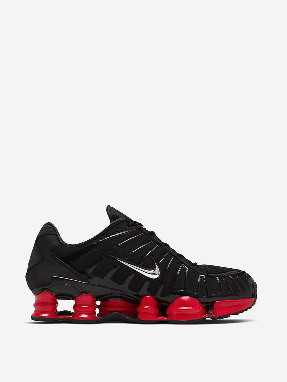 Nike Nike x Skepta Shox TL - Black/Metallic/University Red - Red