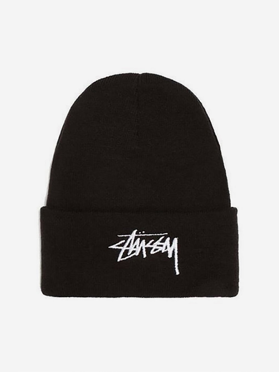 Nike Nike x Stussy Beanie Hat - Black/White - Black