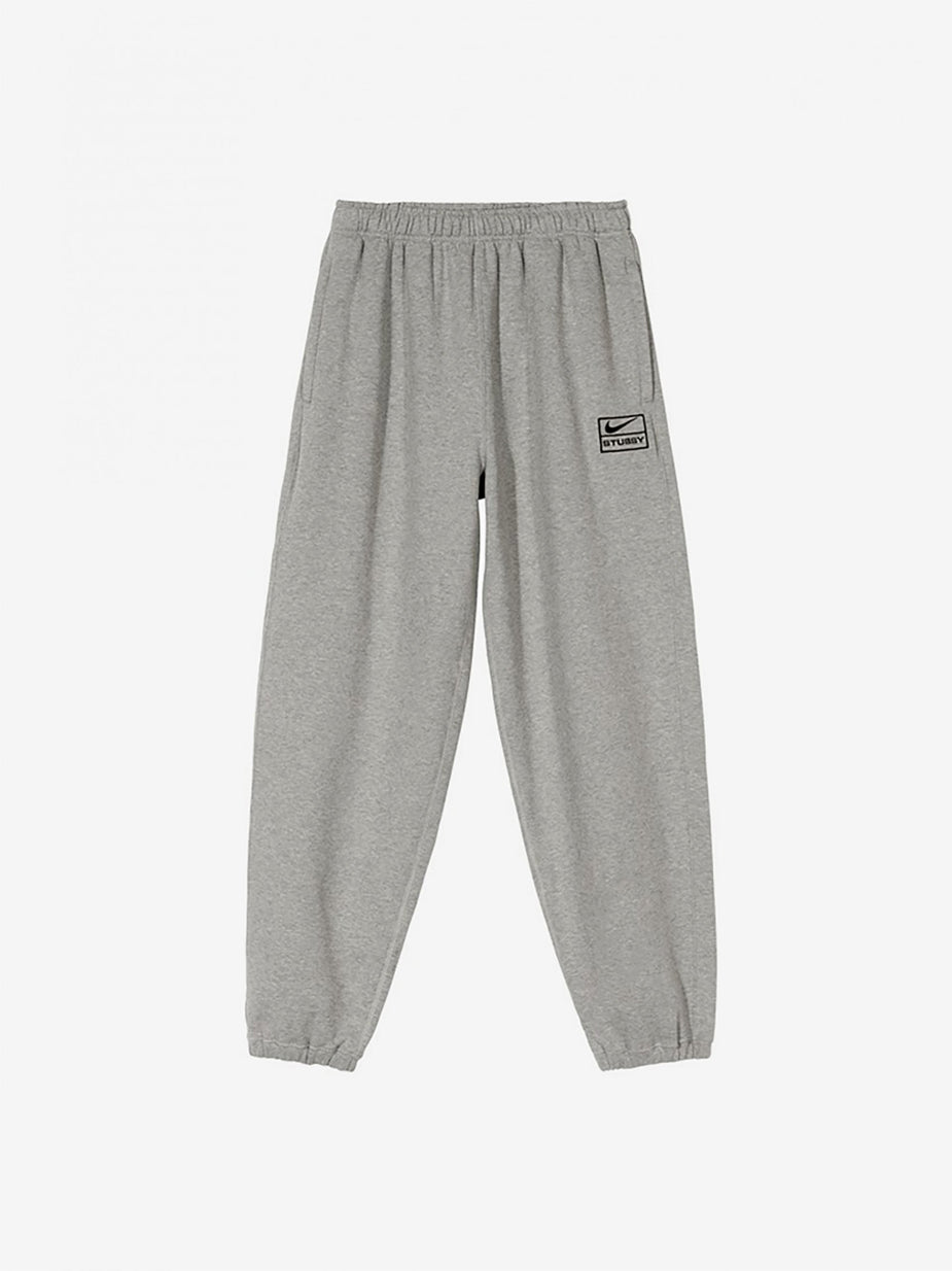 Nike Nike x Stussy Fleece Pant - Dark Grey Heather - Grey