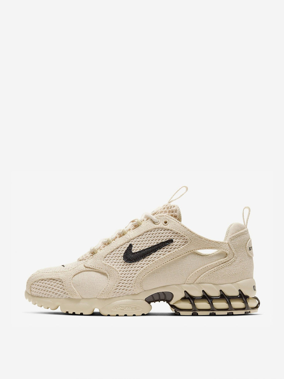 Nike Nike x Stussy Air Zoom Spiridon Caged - Fossil/Black - Black