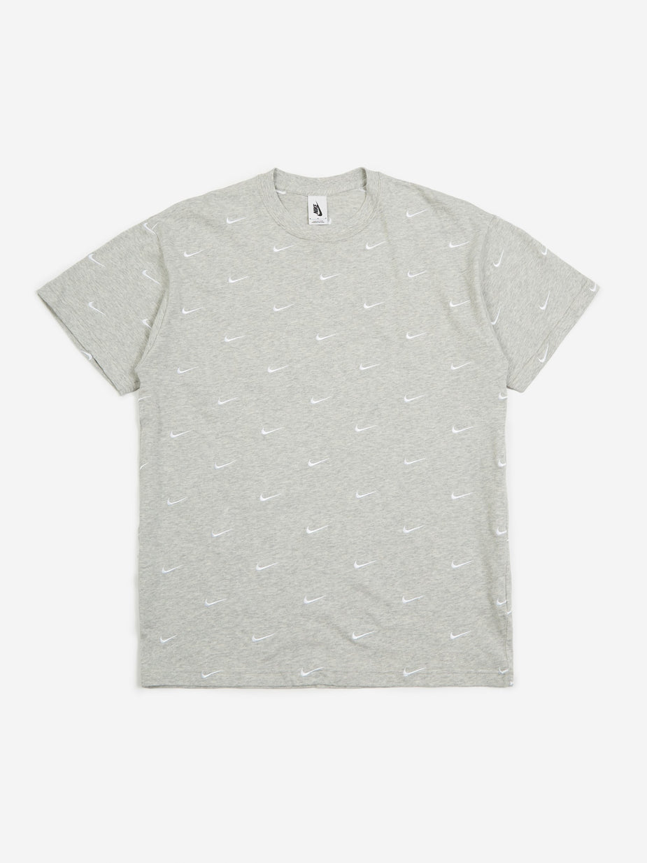 Nike Nike NRG Swoosh Logo T-Shirt - Grey Heather - Grey
