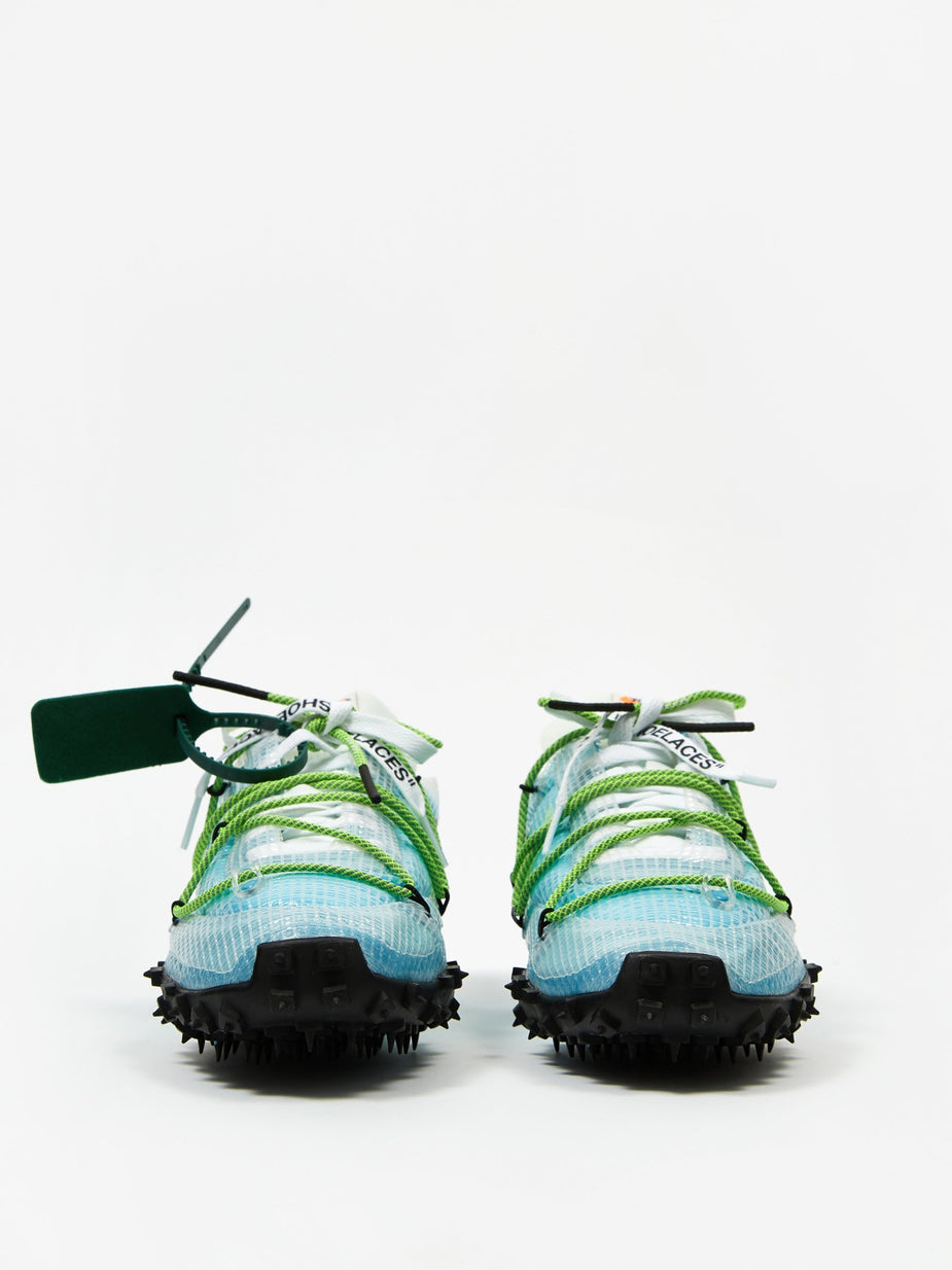 Nike Nike Waffle Racer Off White - Vivid Sky/Electric Green/Black - Green