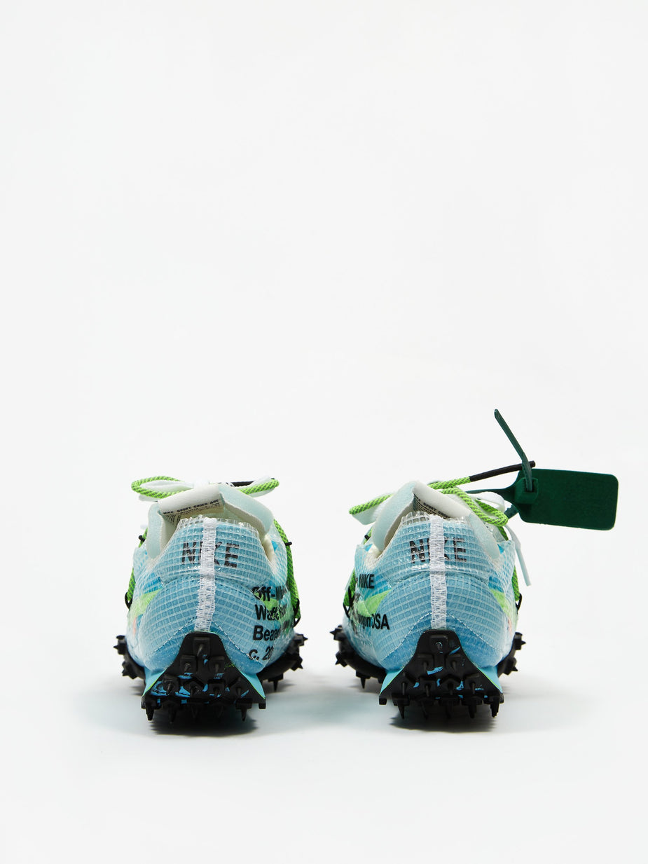Nike Nike Waffle Racer Off White - Vivid Sky/Electric Green/Black - Green