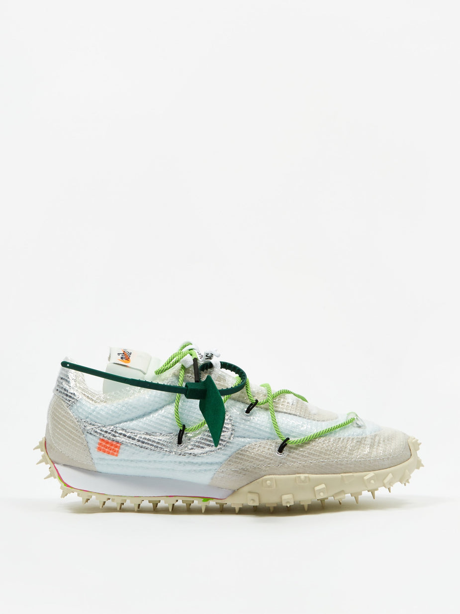 Nike Nike Waffle Racer Off White - White/Black/Electric Green - Green