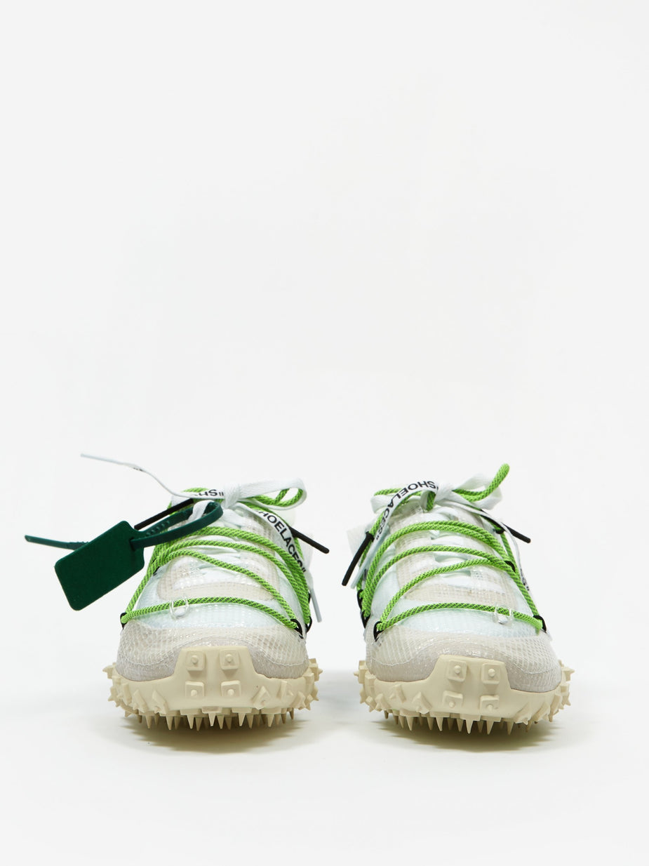 Nike Nike Waffle Racer Off White - White/Black/Electric Green - Green