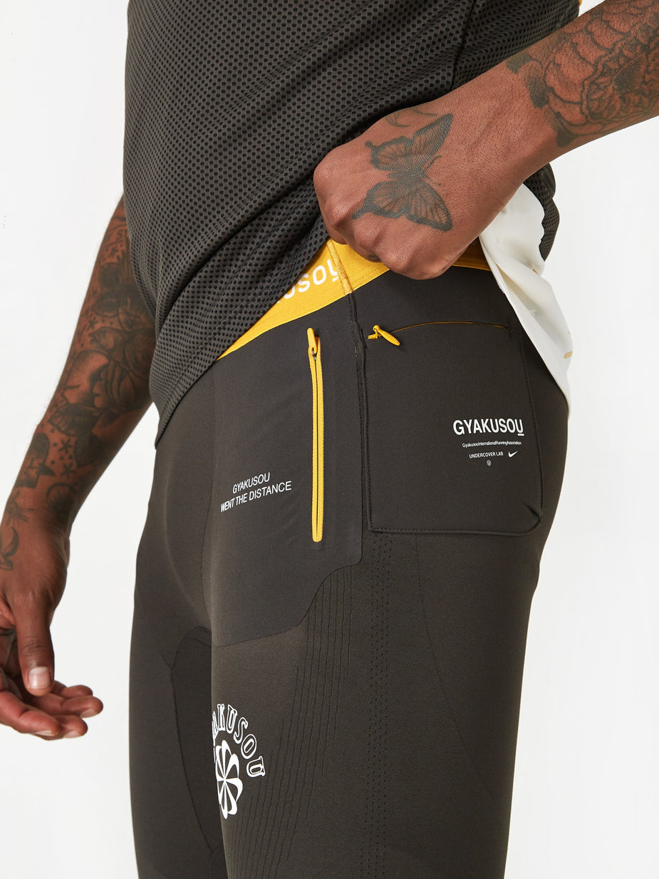 Nike Nike x Gyakusou NRG Helix Tight - Deep Pewter/Mineral Yellow - Yellow