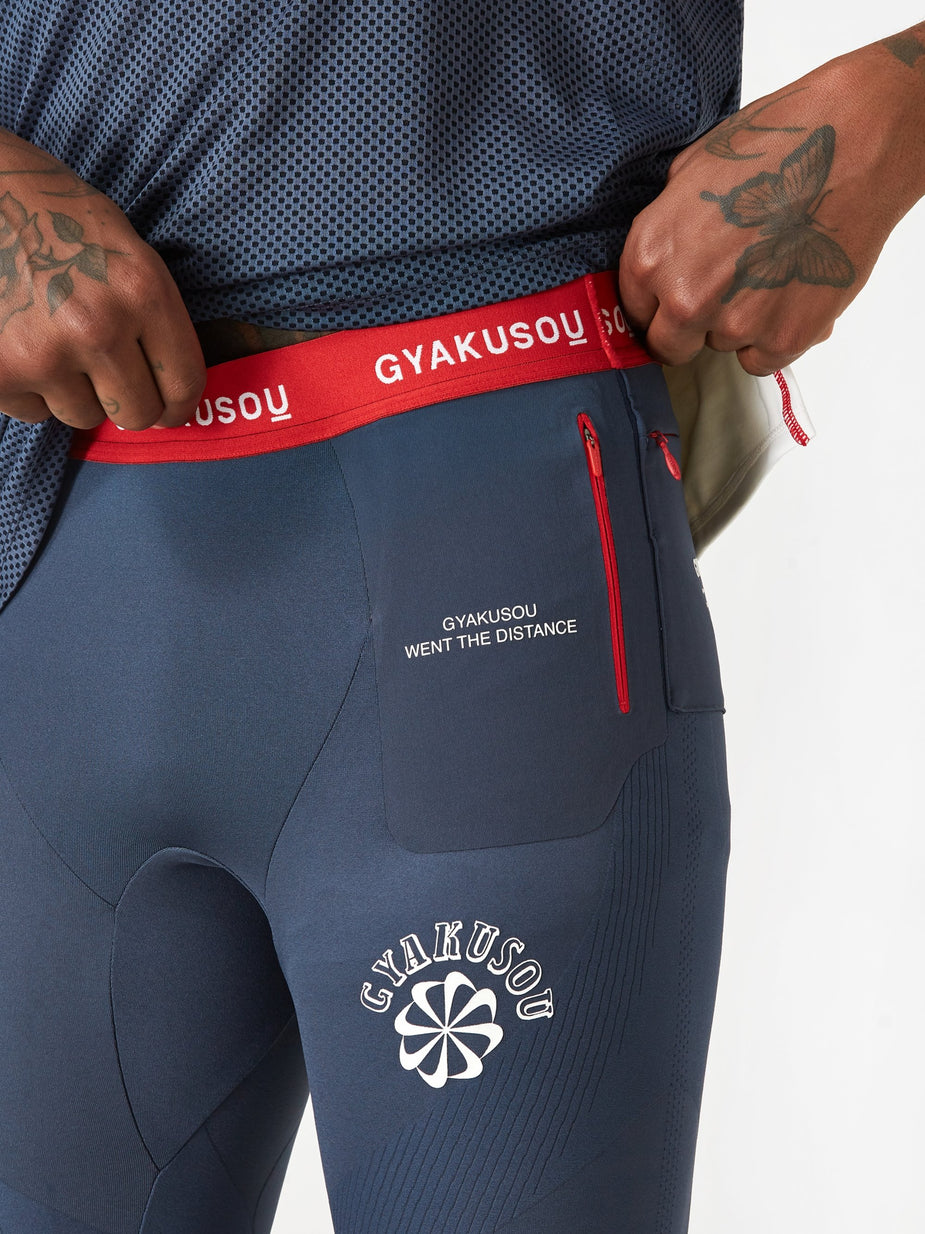 Nike Nike x Gyakusou NRG Helix Tight - Thunder Blue/Sport Red/Sail - Red