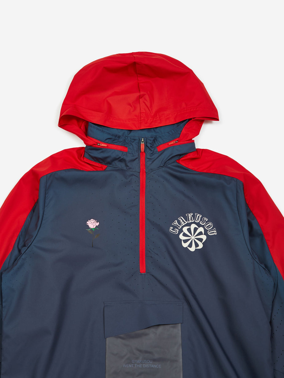 Nike Nike x Gyakusou NRG Jacket - Thunder Blue/Sport Red/Sail - Red