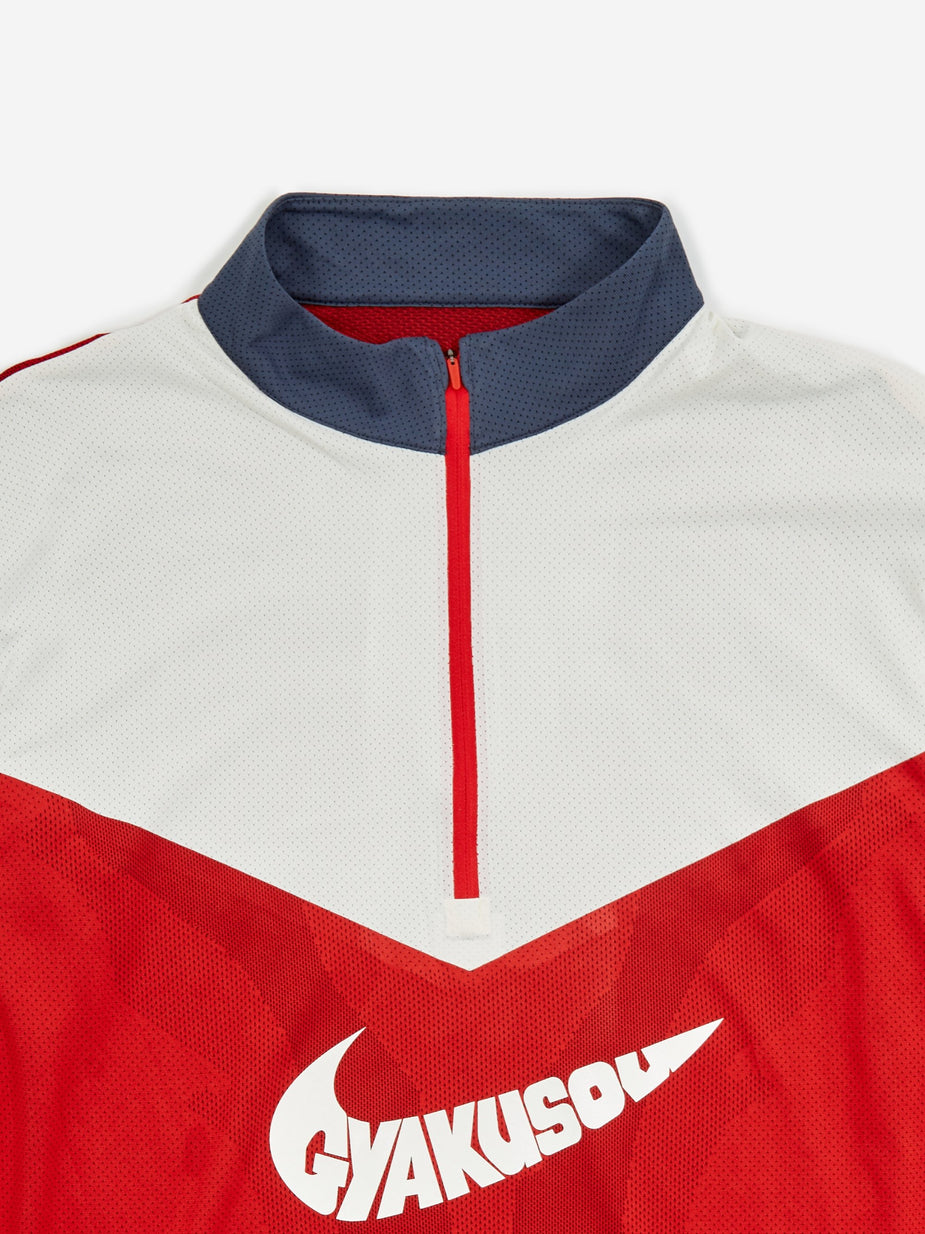 Nike Nike x Gyakusou NRG Longsleeve Top - Sport Red/Thunder Blue/Sail - Red