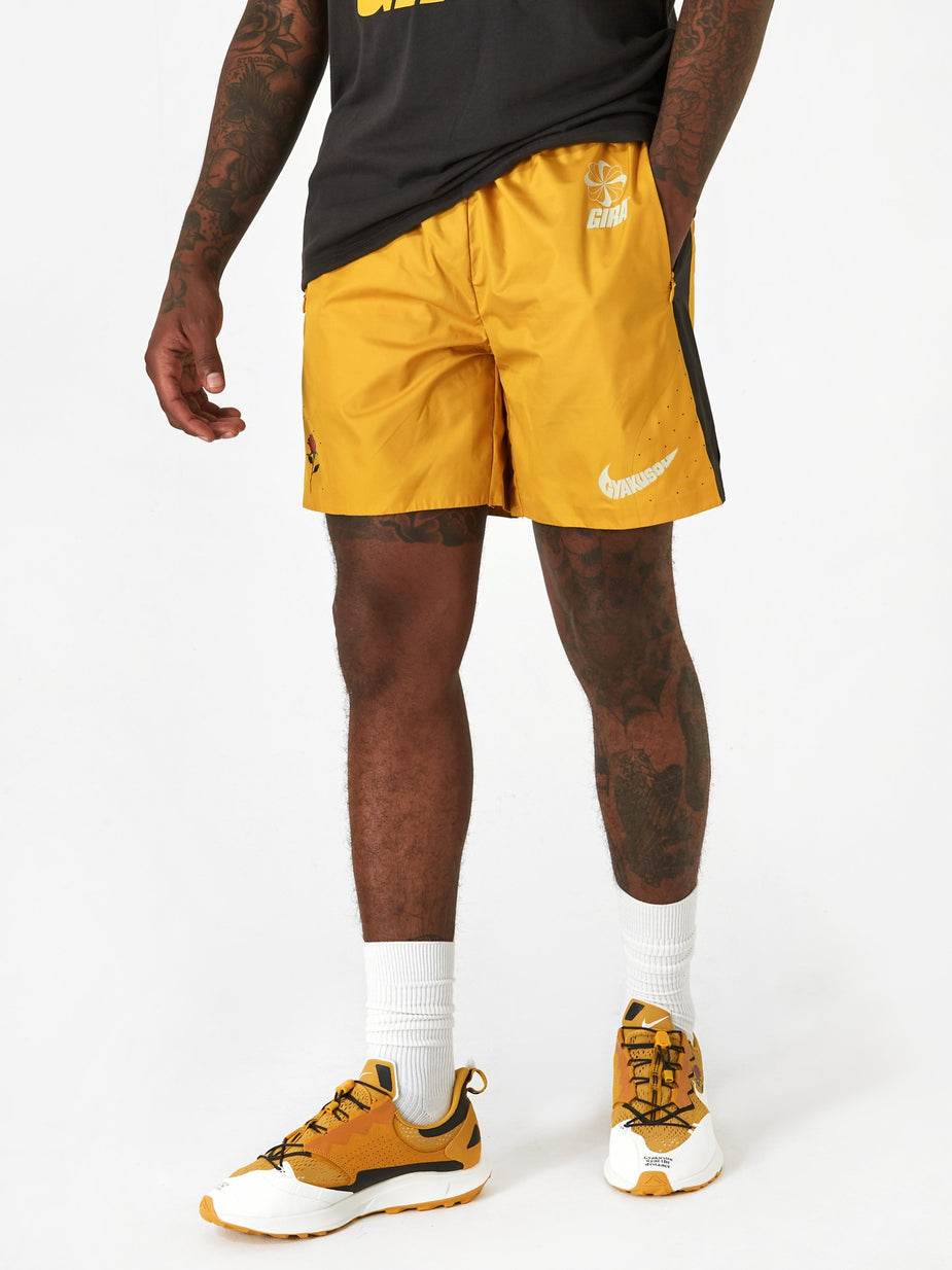Nike Nike x Gyakusou NRG Utility Short - Mineral Yellow/Deep Pewter/Sail - Yellow