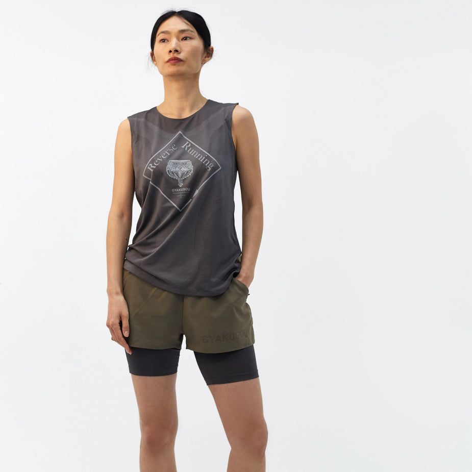 Nike x Undercover Gyakusou Nike x Undercover Gyakusou W NRG DF Tank - Olive - Green